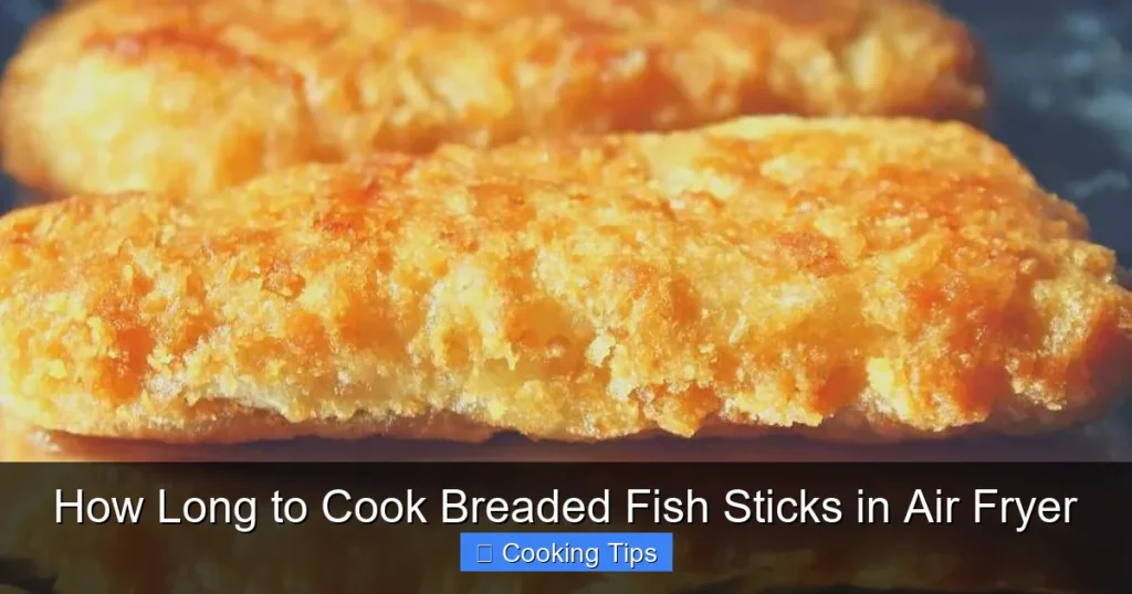 How Long to Cook Breaded Fish Sticks in Air Fryer