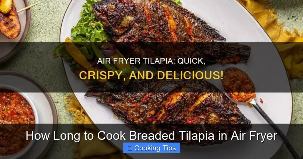 How Long to Cook Breaded Tilapia in Air Fryer