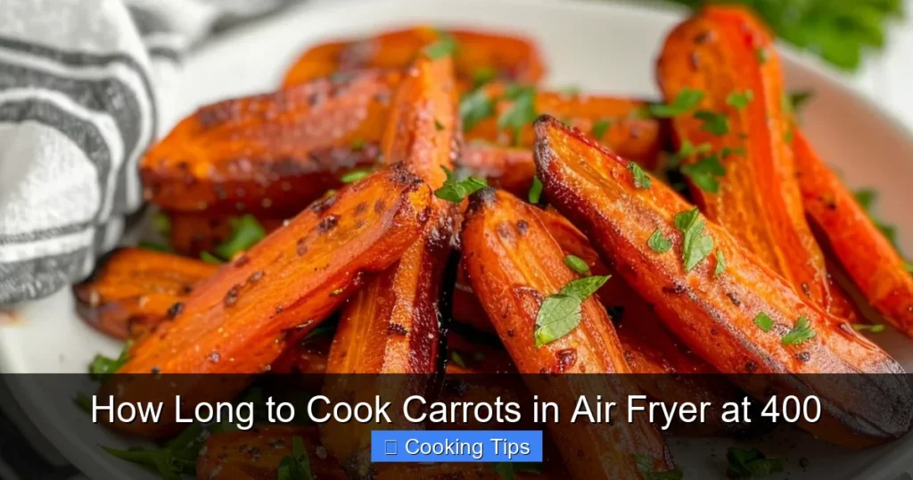 How Long to Cook Carrots in Air Fryer at 400