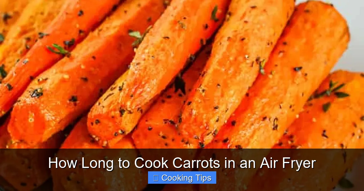 How Long to Cook Carrots in an Air Fryer