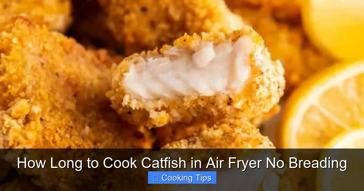 How Long to Cook Catfish in Air Fryer No Breading
