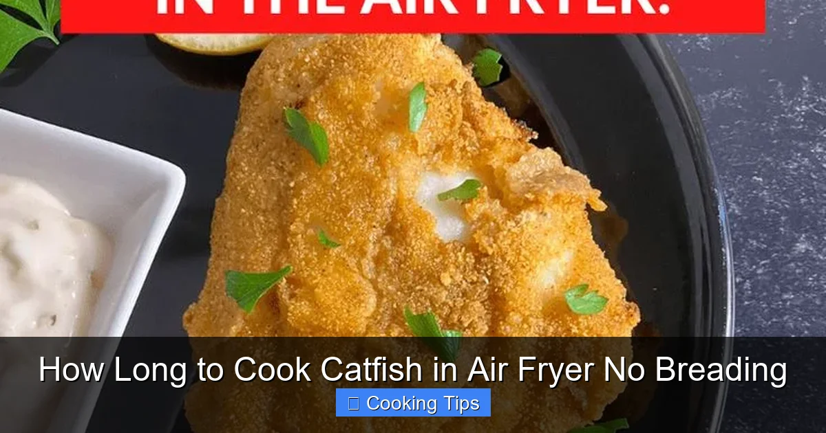 How Long to Cook Catfish in Air Fryer No Breading