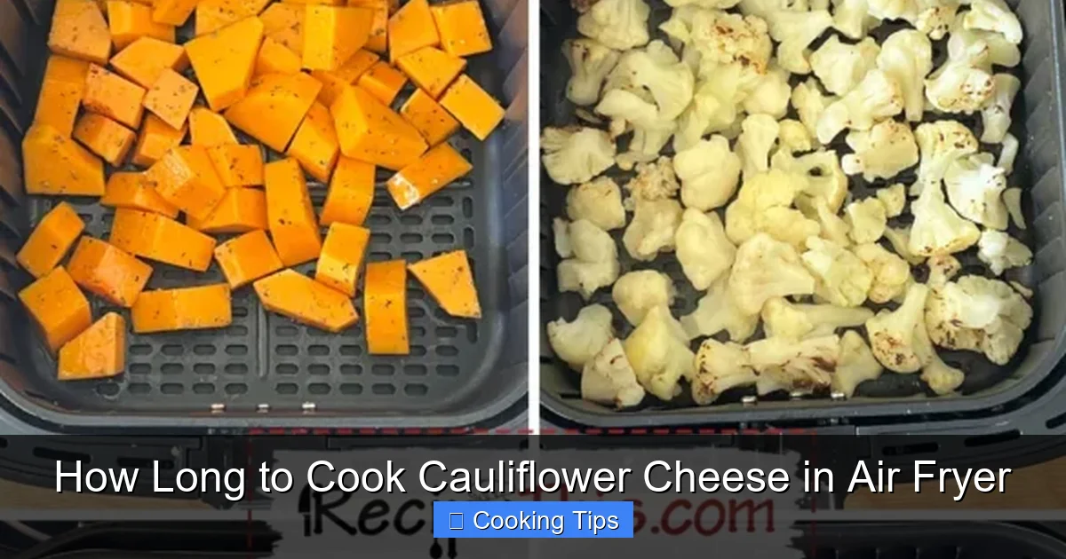 How Long to Cook Cauliflower Cheese in Air Fryer