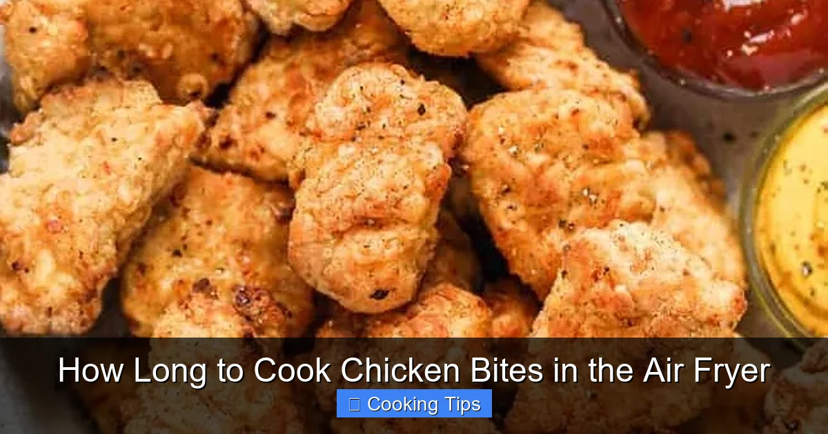 How Long to Cook Chicken Bites in the Air Fryer