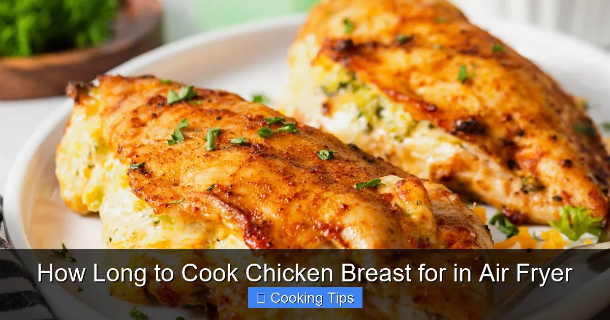 How Long to Cook Chicken Breast for in Air Fryer