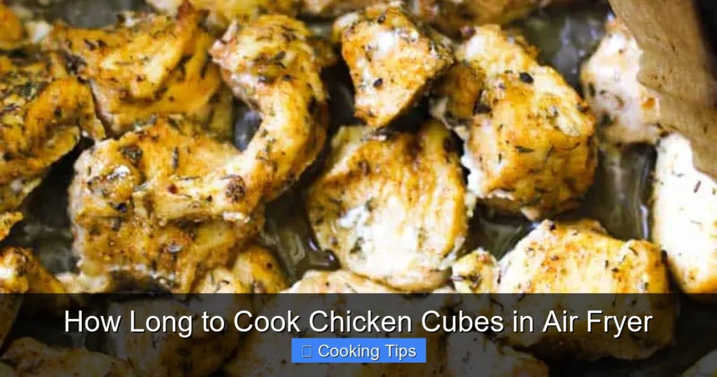 How Long to Cook Chicken Cubes in Air Fryer