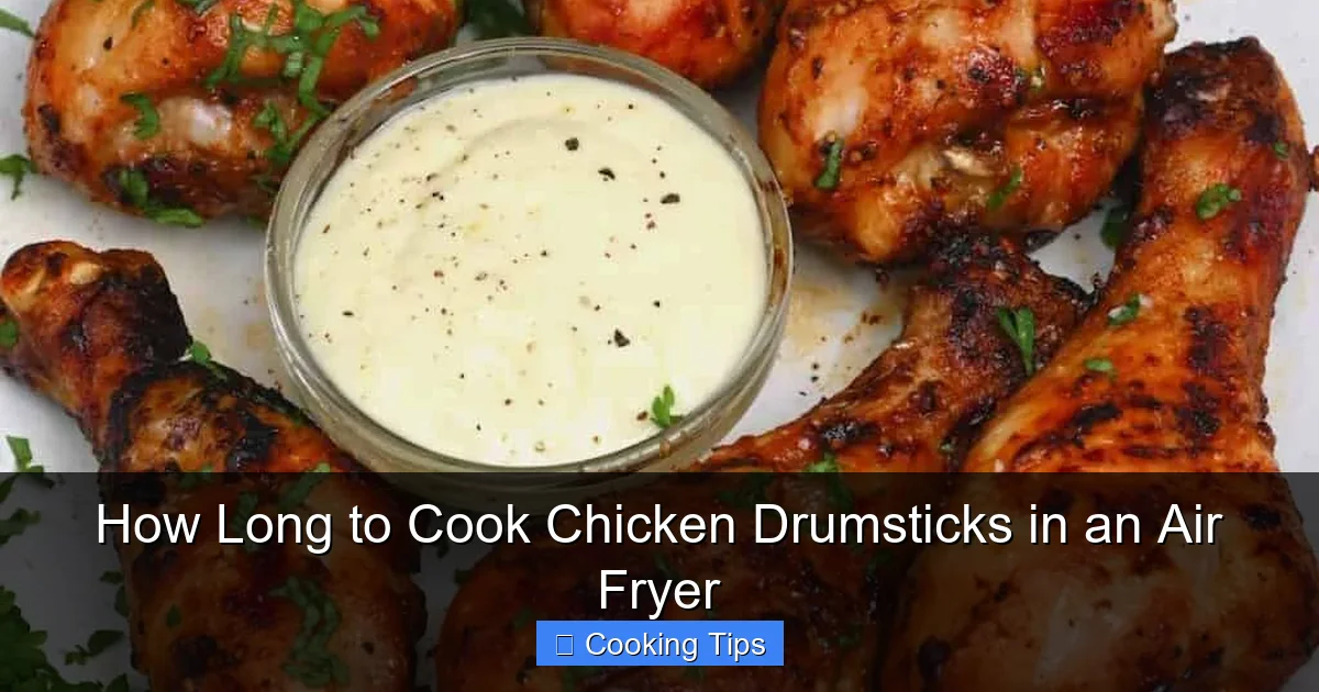 How Long to Cook Chicken Drumsticks in an Air Fryer