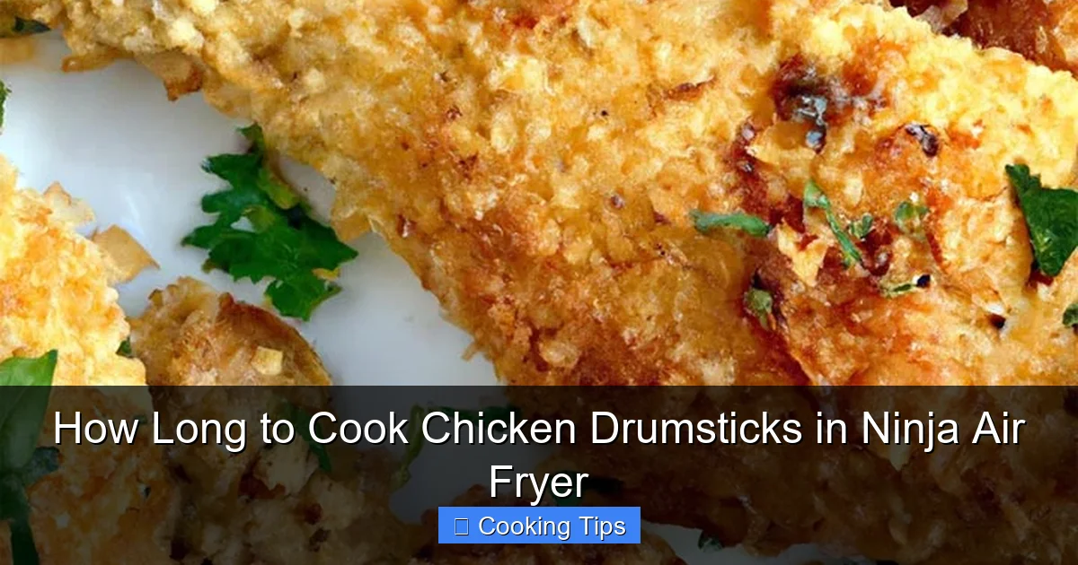 How Long to Cook Chicken Drumsticks in Ninja Air Fryer