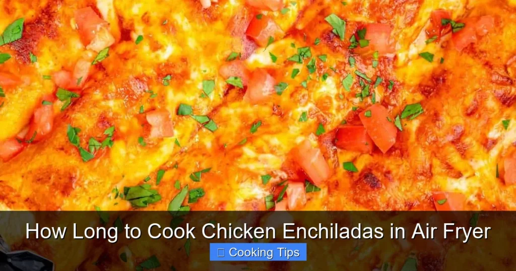 How Long to Cook Chicken Enchiladas in Air Fryer