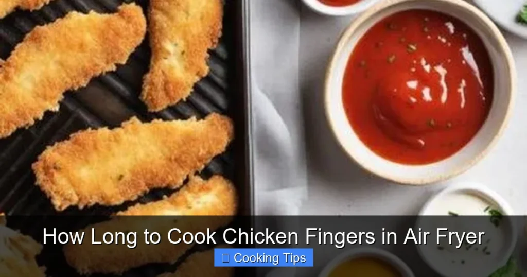 How Long to Cook Chicken Fingers in Air Fryer