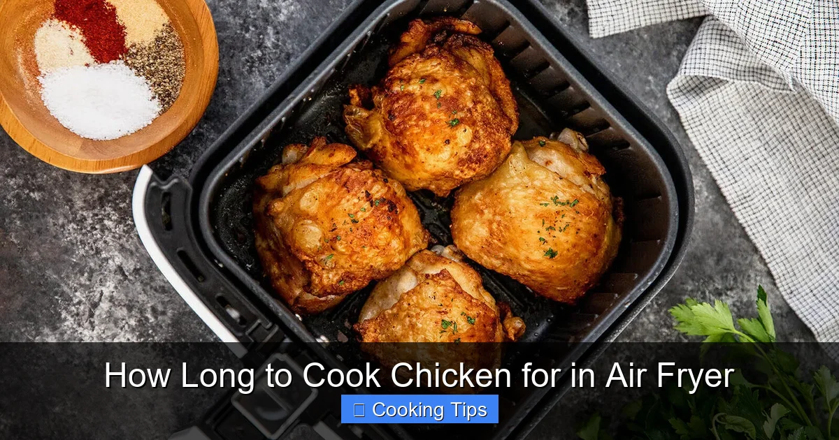 How Long to Cook Chicken for in Air Fryer