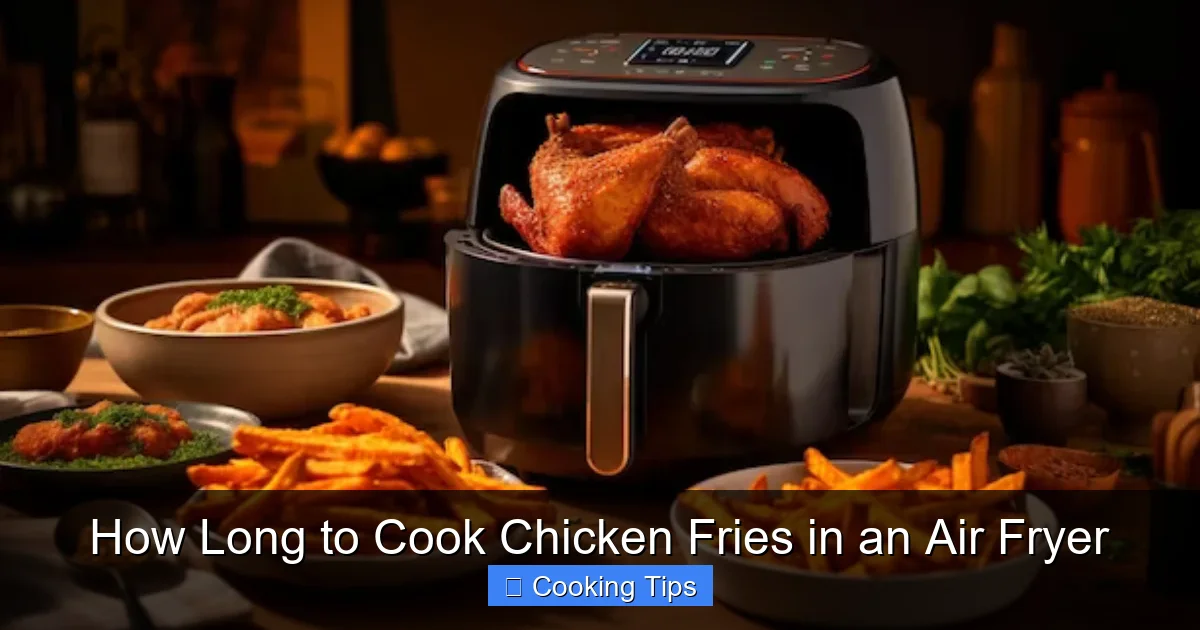 How Long to Cook Chicken Fries in an Air Fryer