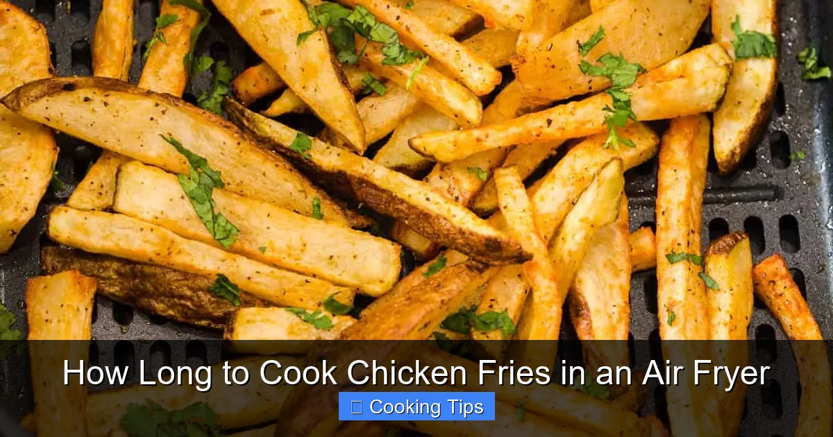How Long to Cook Chicken Fries in an Air Fryer