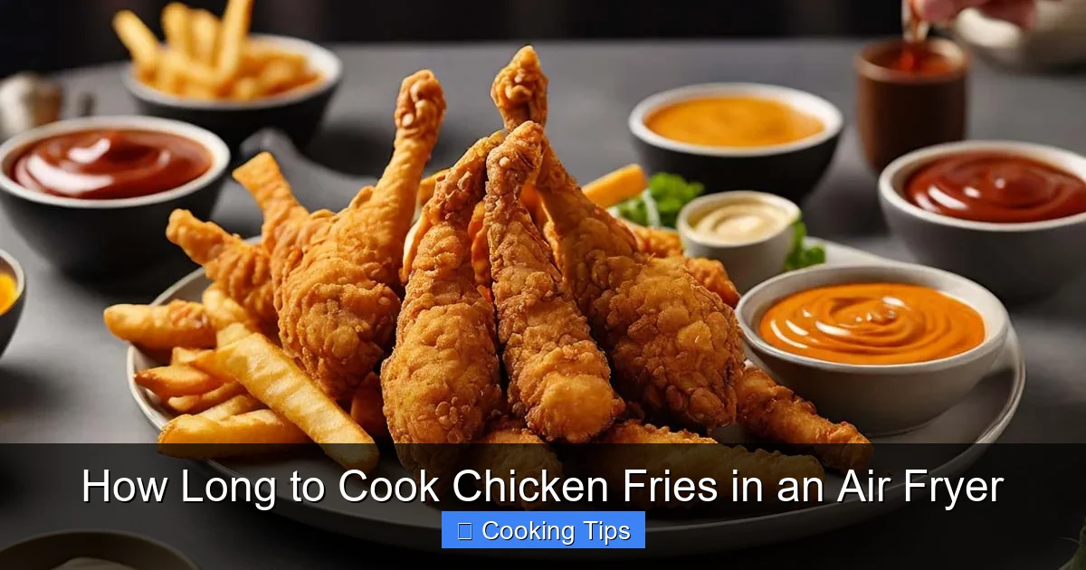 How Long to Cook Chicken Fries in an Air Fryer