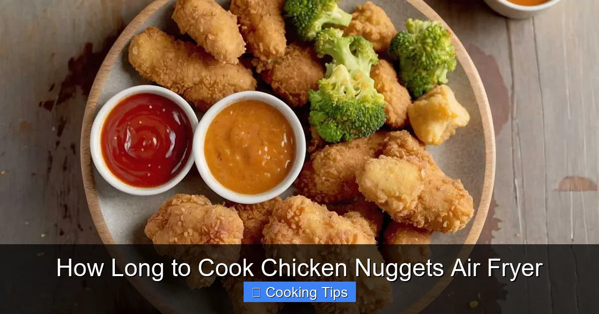 How Long to Cook Chicken Nuggets Air Fryer
