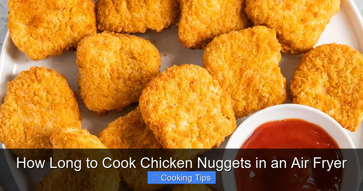 How Long to Cook Chicken Nuggets in an Air Fryer