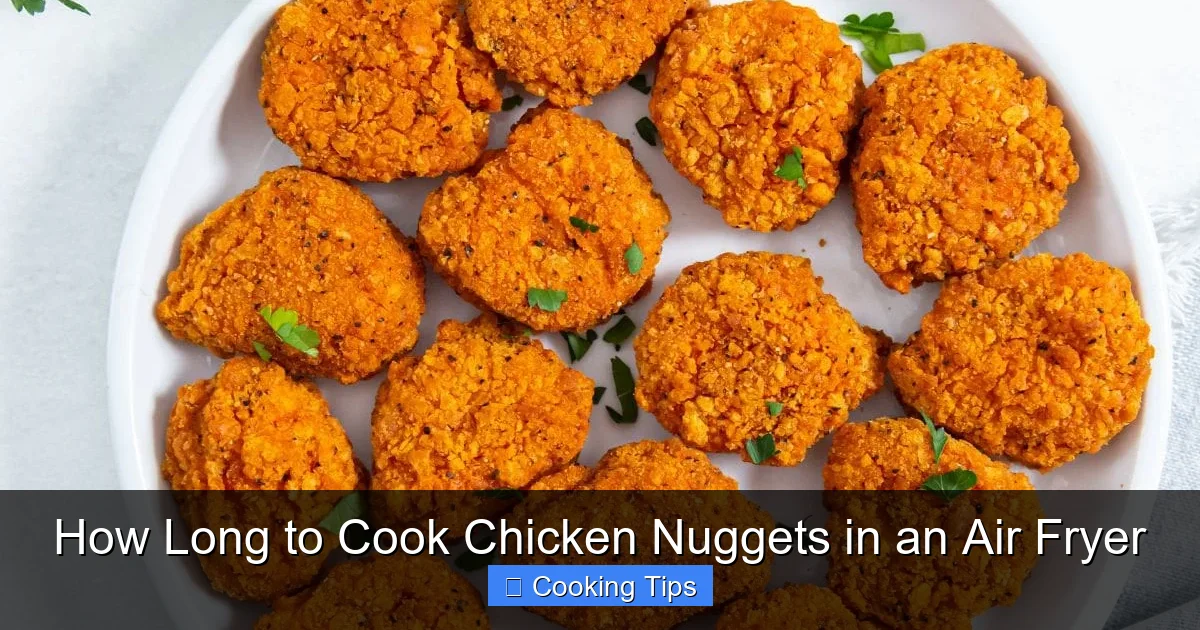 How Long to Cook Chicken Nuggets in an Air Fryer
