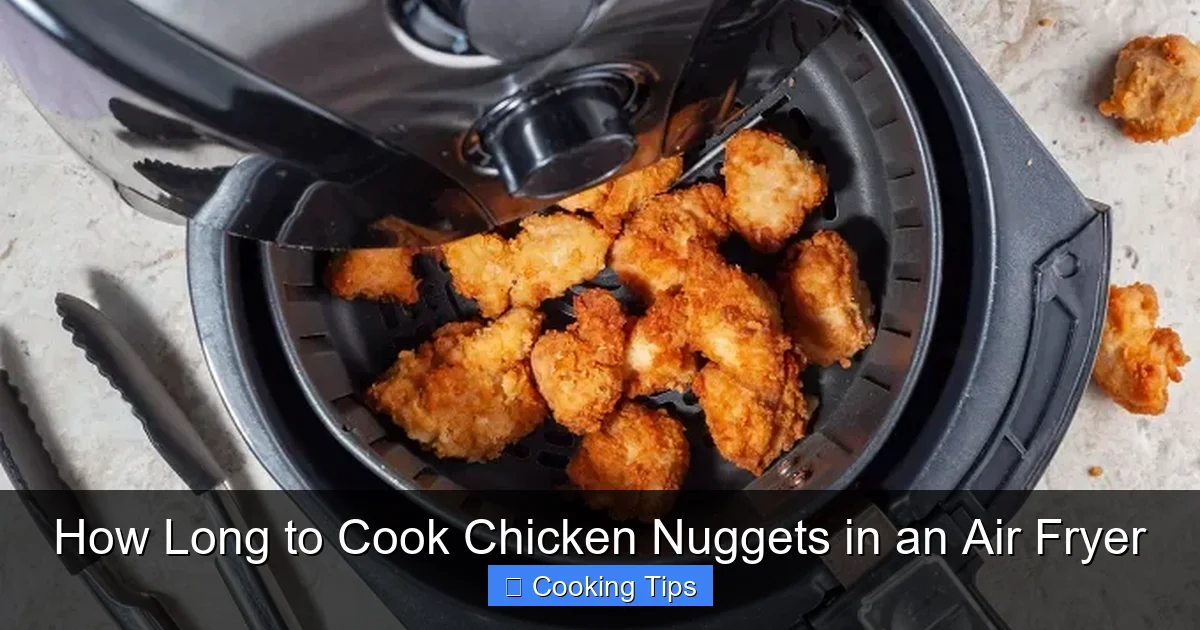 How Long to Cook Chicken Nuggets in an Air Fryer