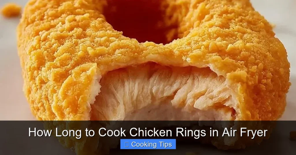 How Long to Cook Chicken Rings in Air Fryer