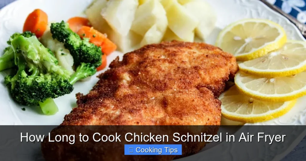 How Long to Cook Chicken Schnitzel in Air Fryer