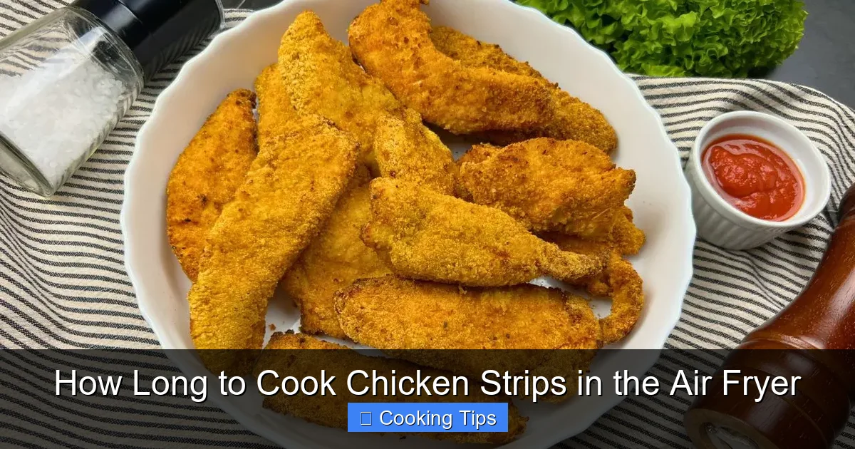 How Long to Cook Chicken Strips in the Air Fryer