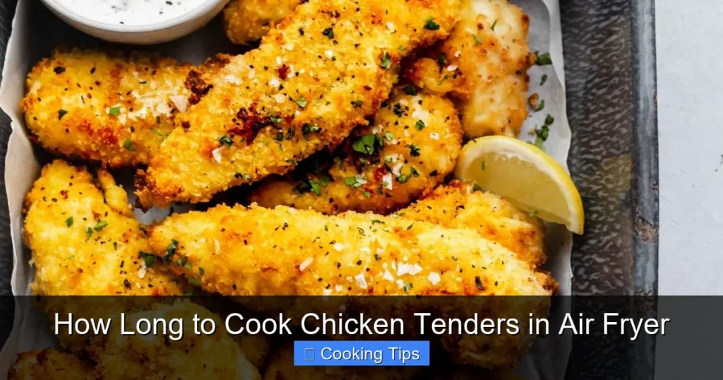 How Long to Cook Chicken Tenders in Air Fryer