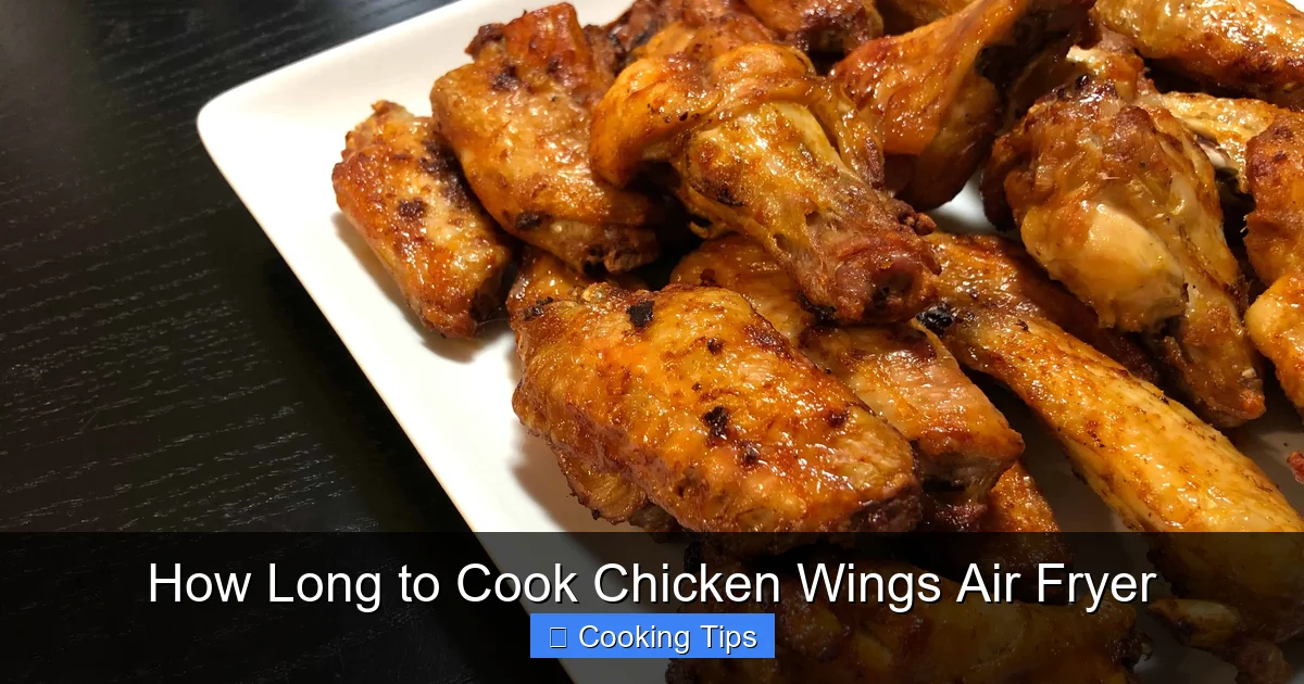 How Long to Cook Chicken Wings Air Fryer