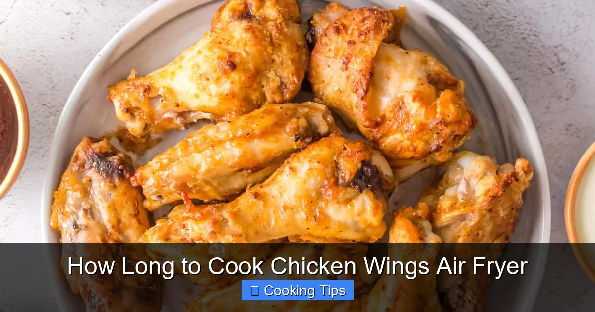 How Long to Cook Chicken Wings Air Fryer