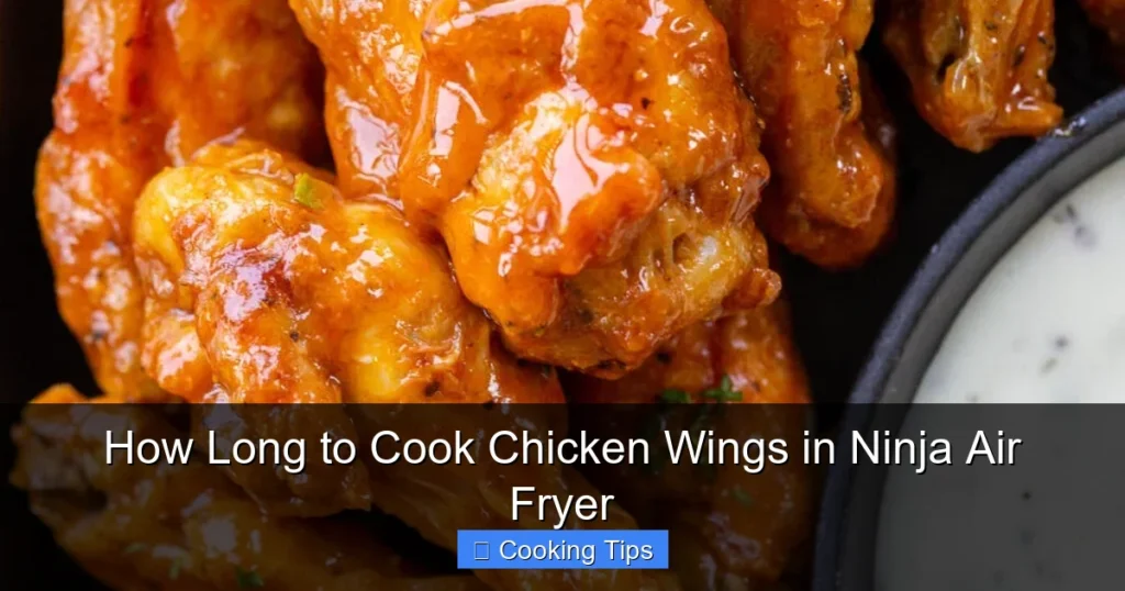 How Long to Cook Chicken Wings in Ninja Air Fryer
