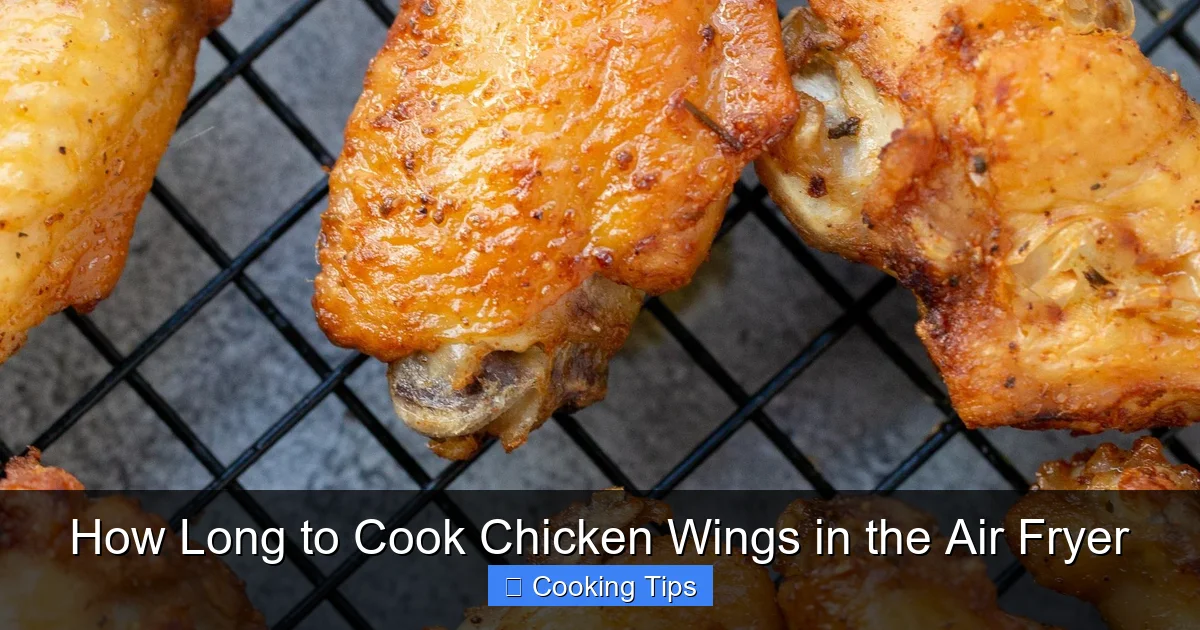 How Long to Cook Chicken Wings in the Air Fryer