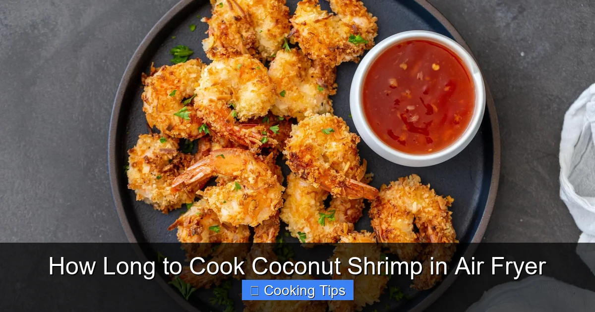 How Long to Cook Coconut Shrimp in Air Fryer