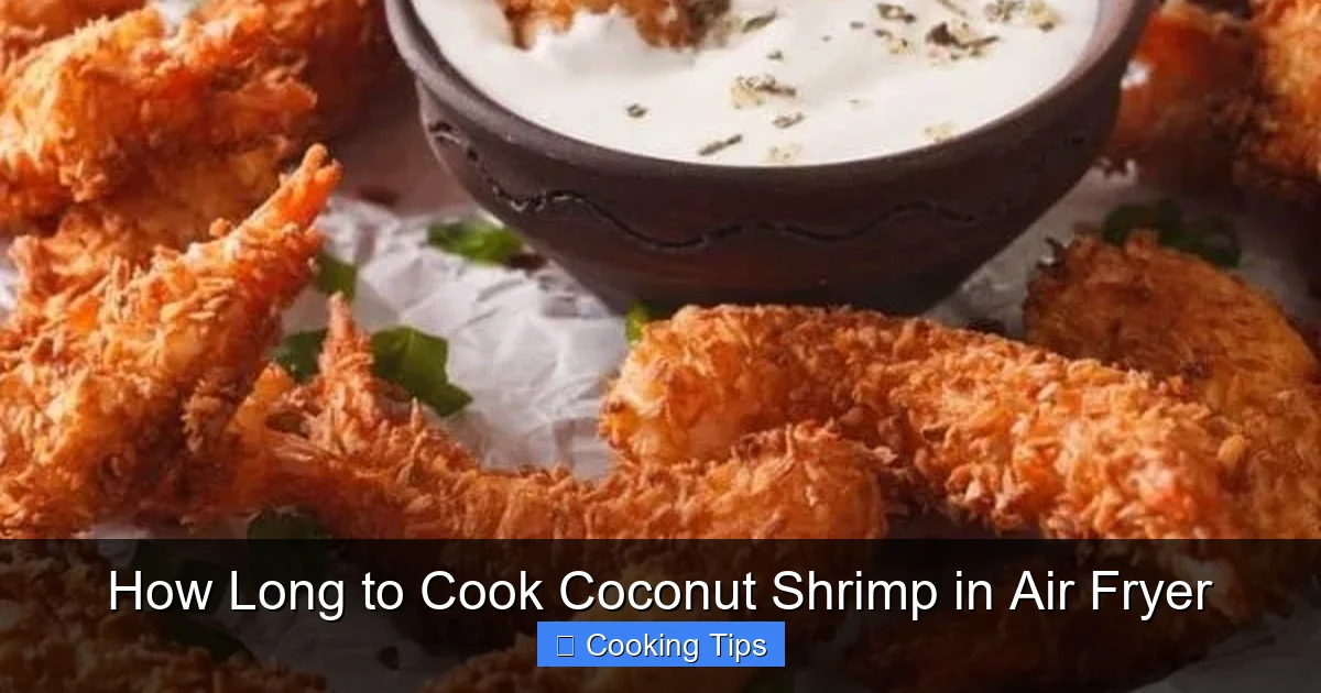 How Long to Cook Coconut Shrimp in Air Fryer