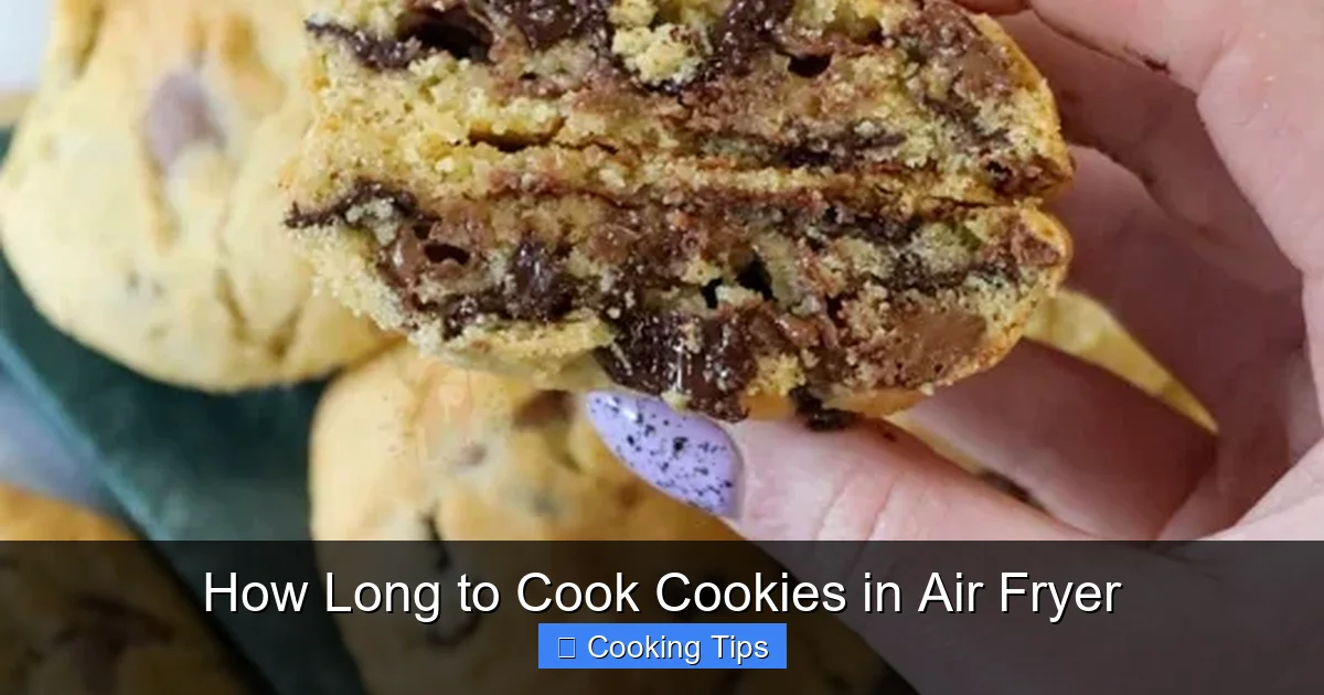 How Long to Cook Cookies in Air Fryer