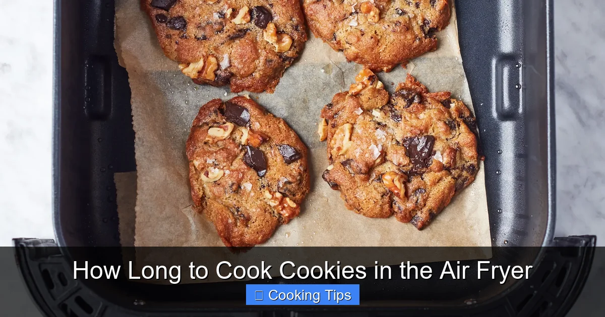 How Long to Cook Cookies in the Air Fryer