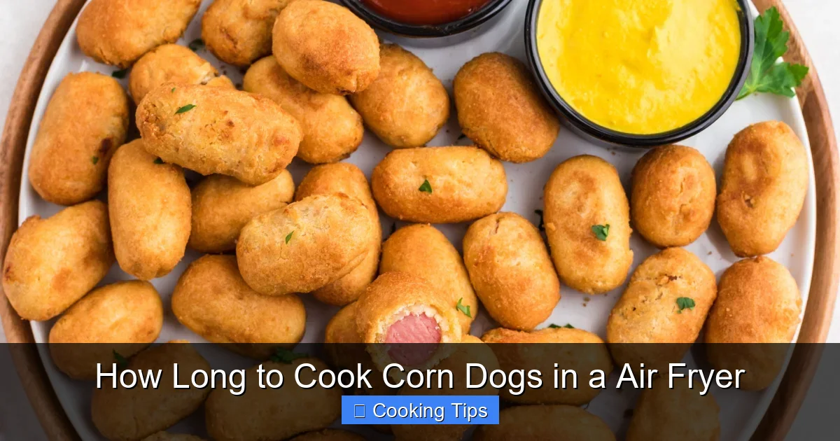 How Long to Cook Corn Dogs in a Air Fryer