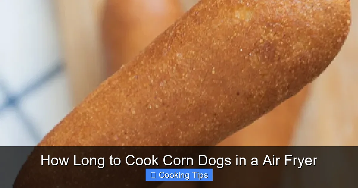 How Long to Cook Corn Dogs in a Air Fryer