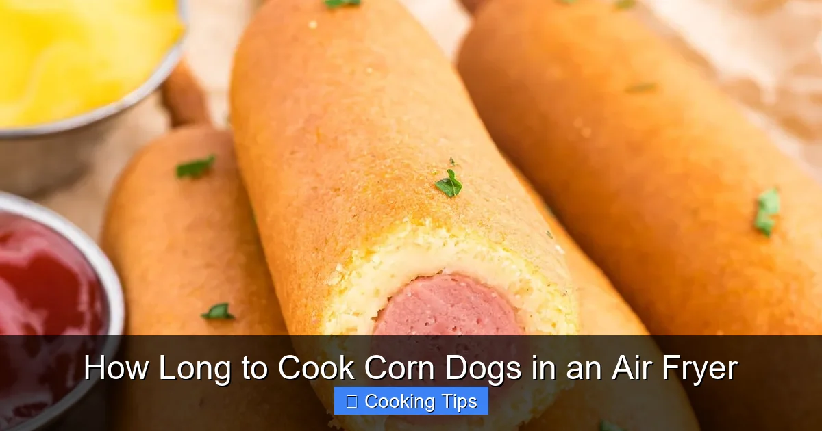 How Long to Cook Corn Dogs in an Air Fryer