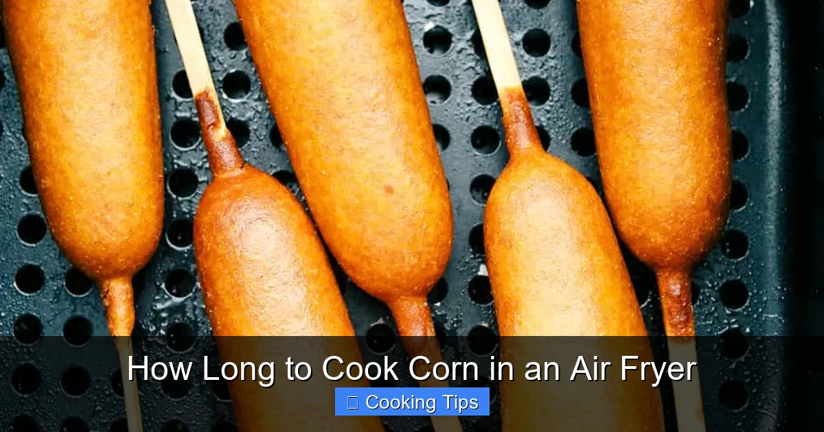 How Long to Cook Corn in an Air Fryer