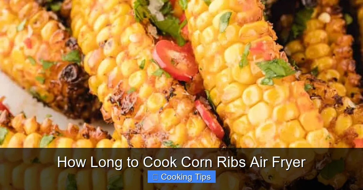 How Long to Cook Corn Ribs Air Fryer