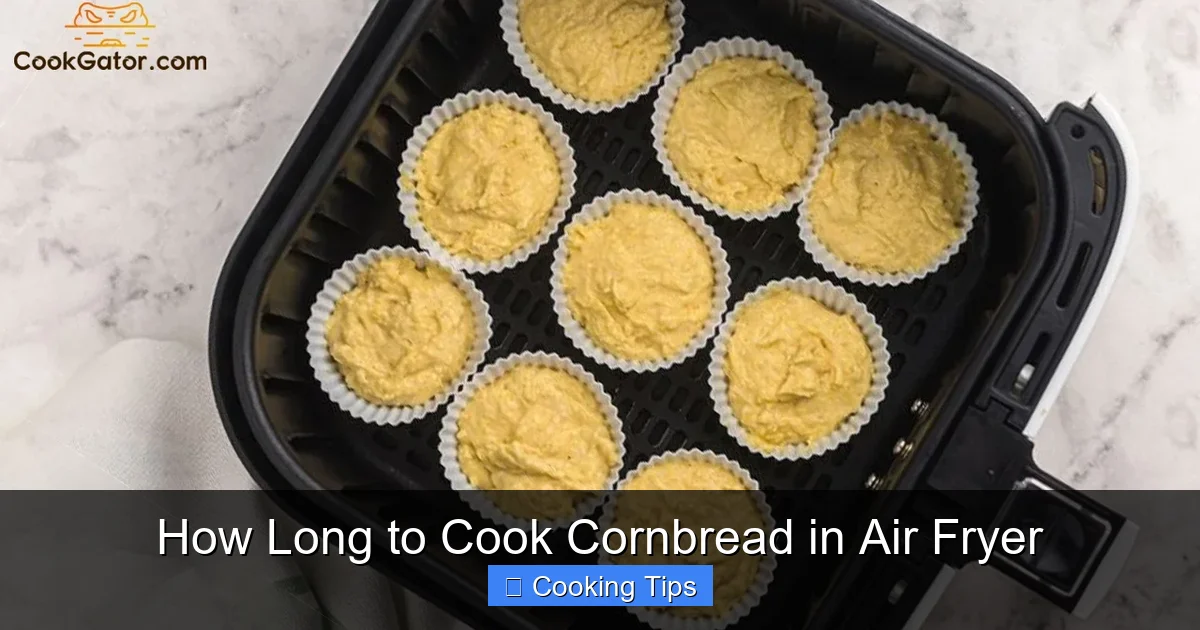 How Long to Cook Cornbread in Air Fryer