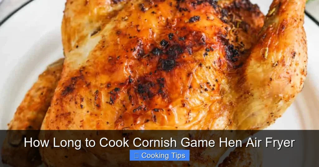 How Long to Cook Cornish Game Hen Air Fryer