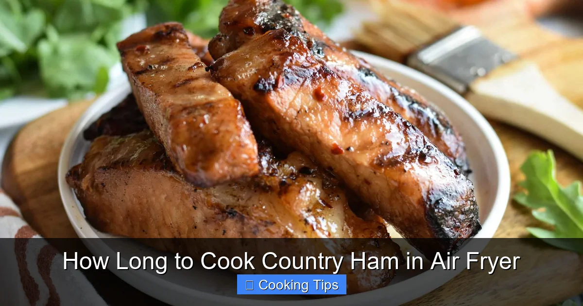 How Long to Cook Country Ham in Air Fryer