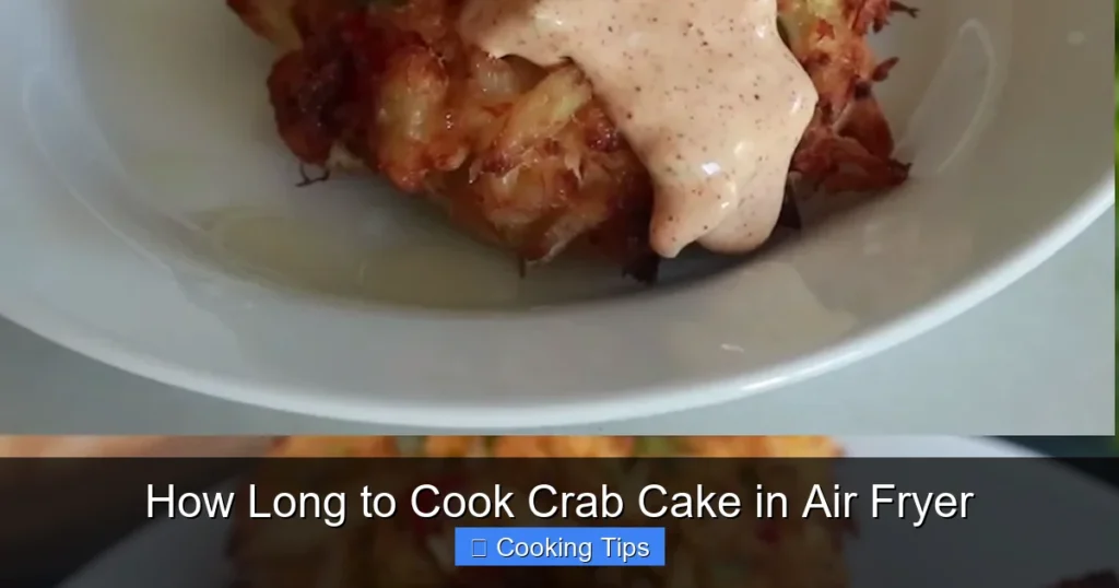 How Long to Cook Crab Cake in Air Fryer