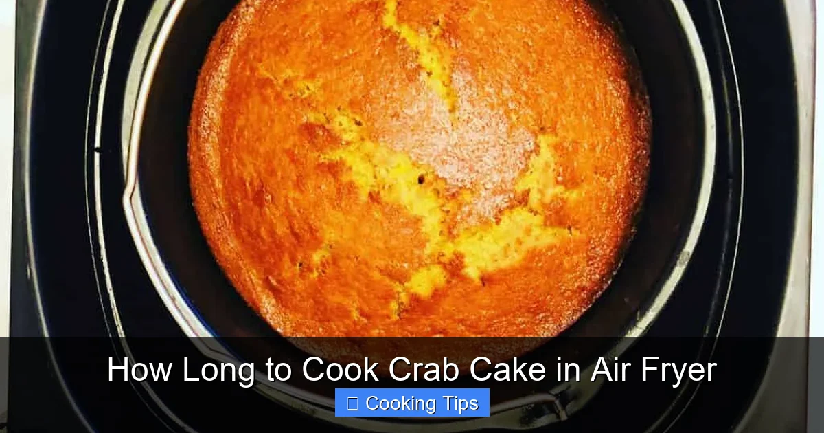 How Long to Cook Crab Cake in Air Fryer