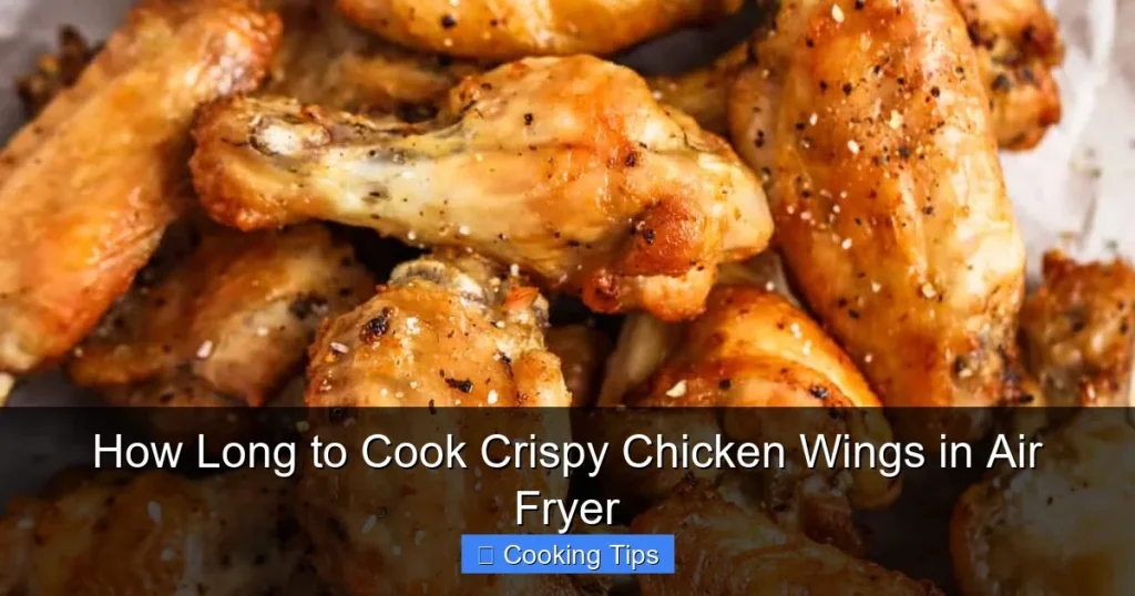 How Long to Cook Crispy Chicken Wings in Air Fryer