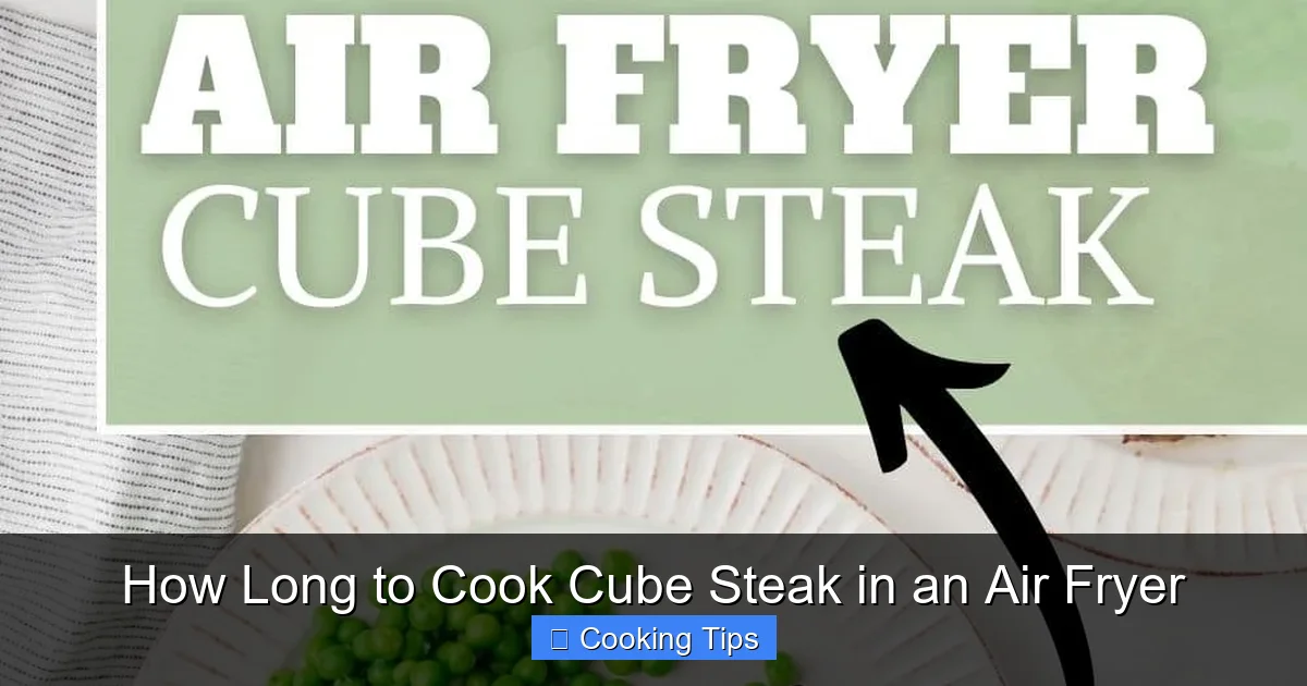 How Long to Cook Cube Steak in an Air Fryer