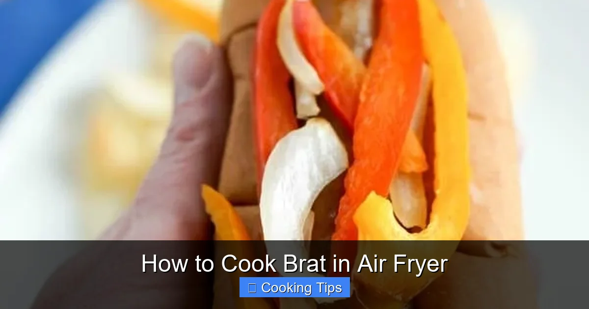 How to Cook Brat in Air Fryer