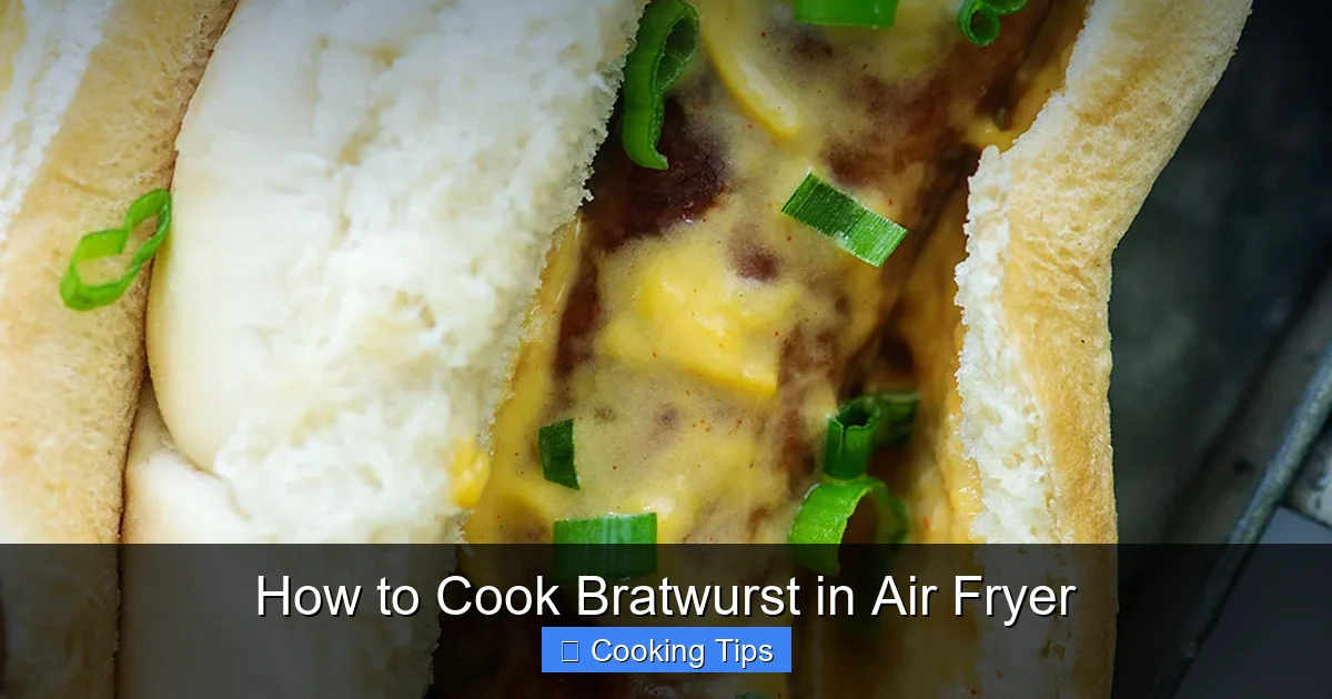 How to Cook Bratwurst in Air Fryer