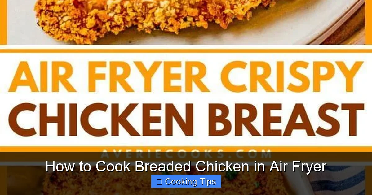 How to Cook Breaded Chicken in Air Fryer