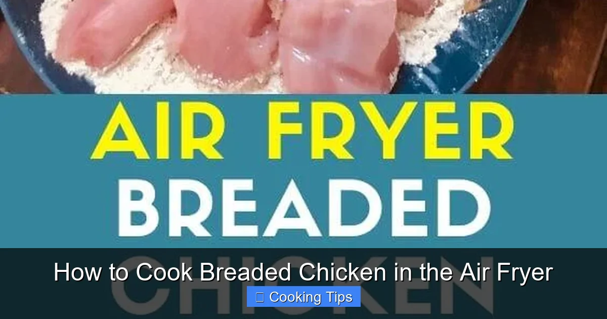 How to Cook Breaded Chicken in the Air Fryer